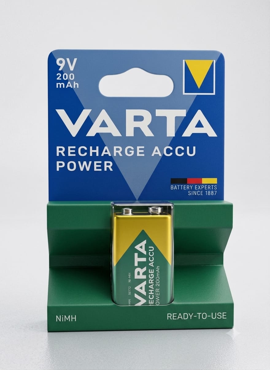 Varta 9V Recharge Accu Power