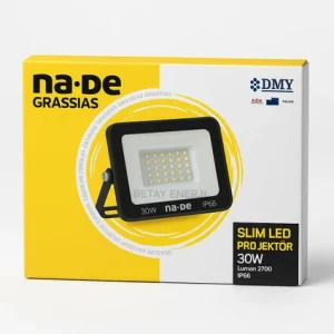 Na-de Grassias 30W Slim LED Projektör