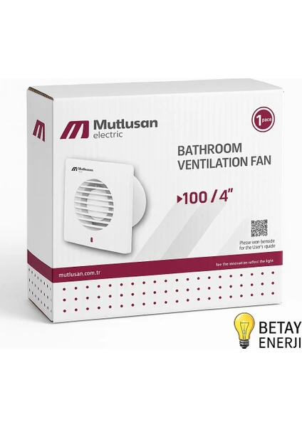 Mutlusan Electric 100 / 4” Aspiratör