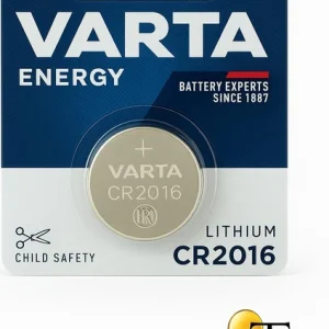 Varta CR2016 Lithium 3V Ince Düğme Pil