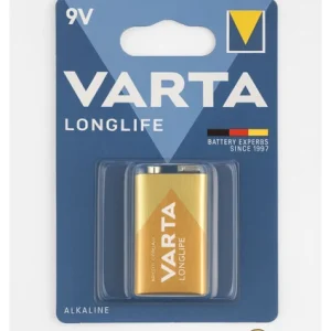 Varta LONGLIFE 9V Alkalin Pil